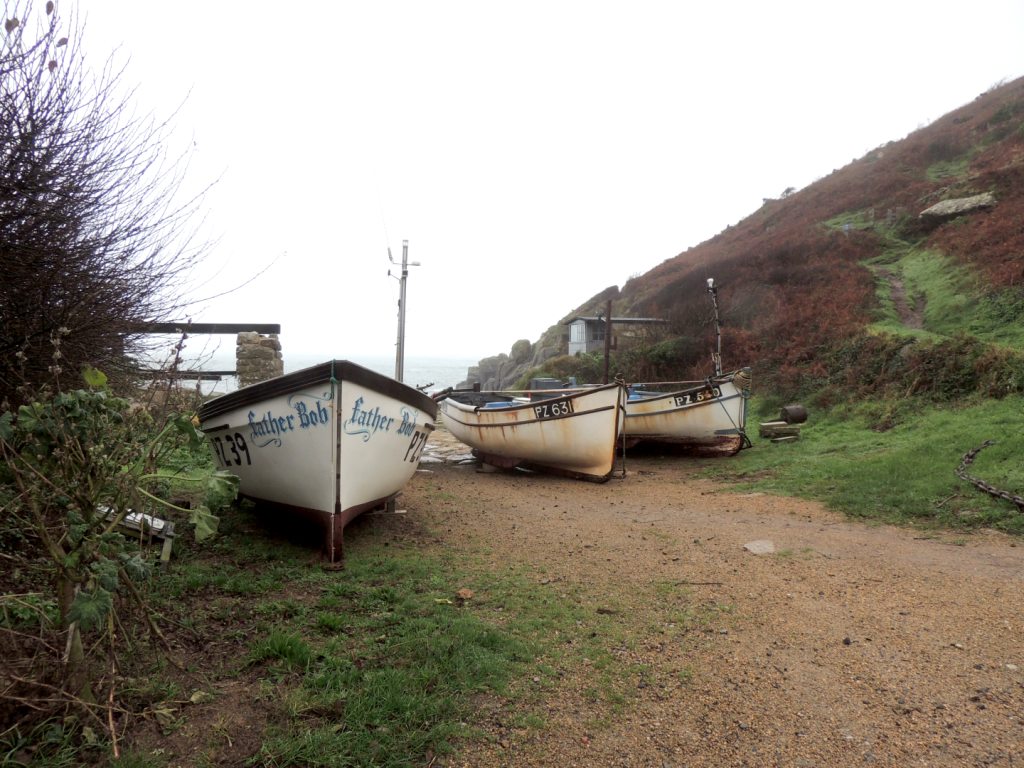 Fishing Boats at Penberth Cove, West Cornwall