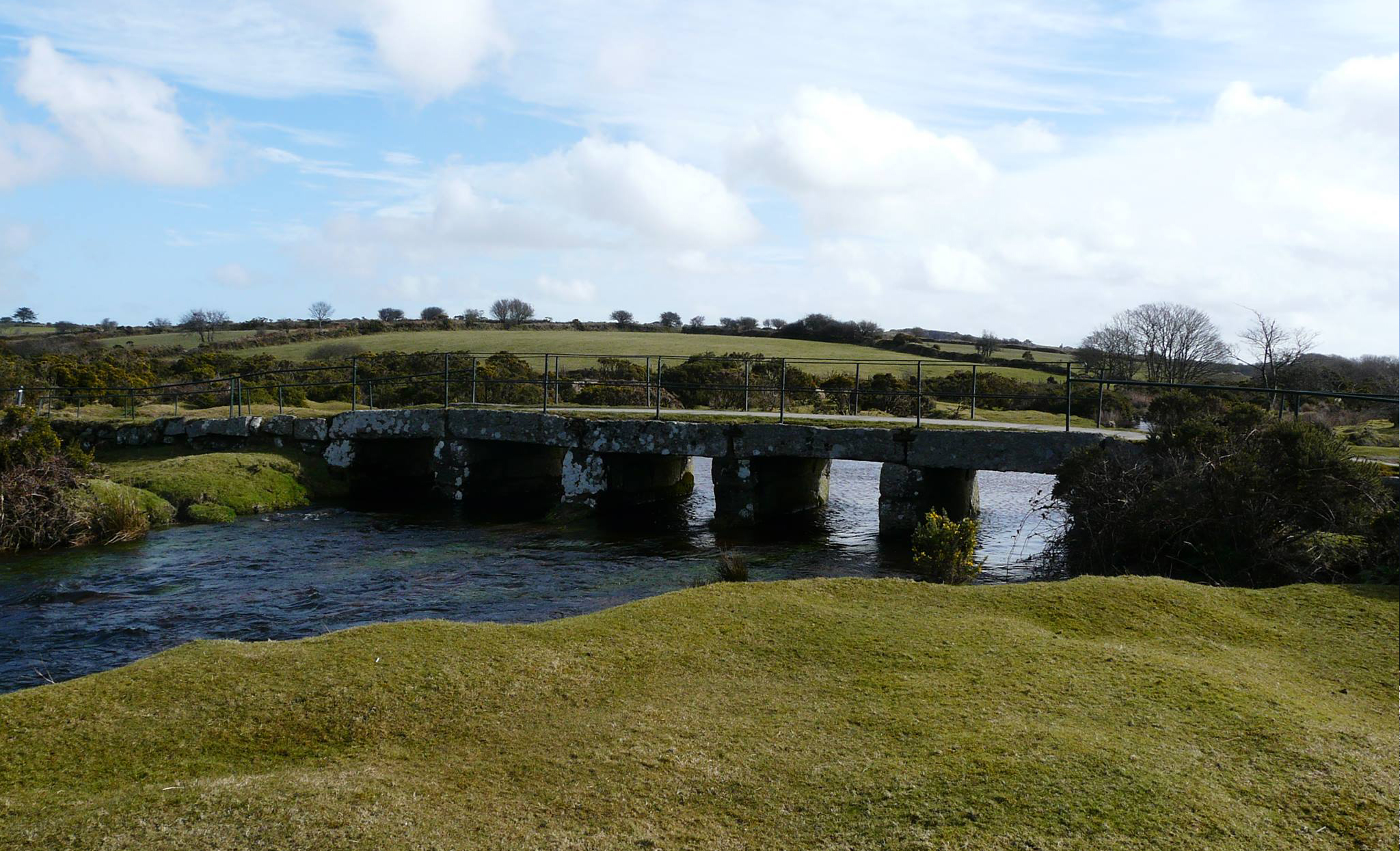 Delphi Bridge near St Breward on Bodmin Moor in Cornwall
